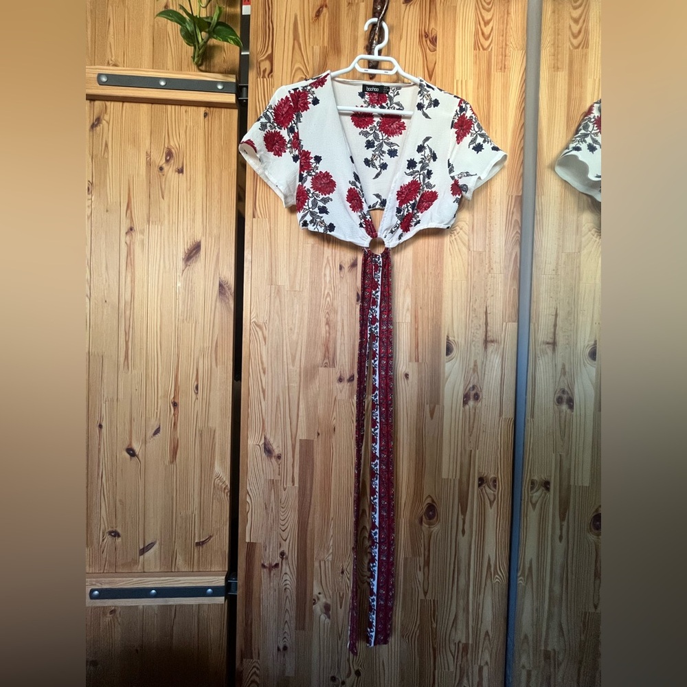Floral Crop Top